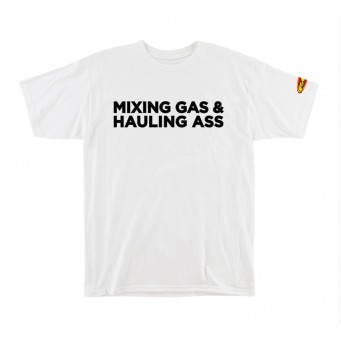 KOSZULKA T-SHIRT GASS WHT S