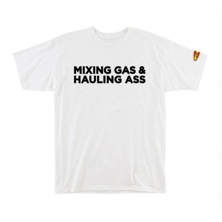 KOSZULKA T-SHIRT GASS WHT L