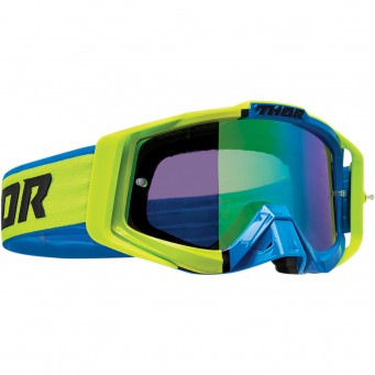 GOGLE THOR SNIPER PRO ZIELONO NIEBIESKIE