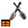KIERUNKOWSKAZ LED POMARANCZOWY + SWIATLO STOPU KPL