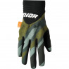 REKAWICE MESKIE THOR S9 CZARNE CAMO ROZMIAR XL
