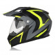 KASK ACERBIS FLIP CZARNO SZARY XL