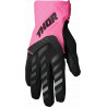 REKAWICE DAMSKIE THOR SPECTRUM CZARNO ROZOWE DAMSKIE ROZMIAR M