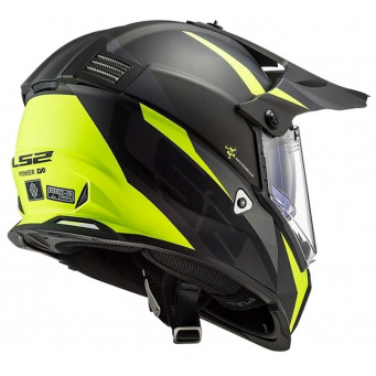 KASK LS2 PIONEER EVO MX 436 CZARNO ZOLTY ROZ XL