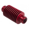 CHLODNICZKA PRZELOTOWA 19.5MM ALUMINIUM CZERWONA