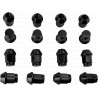 NAKRETKI KOLA POLARIS 3/8" KOMPLET 16 SZTUK DWT