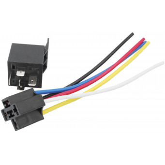 PRZEKAZNIK 5PIN 30A 12V Z WTYCZKA
