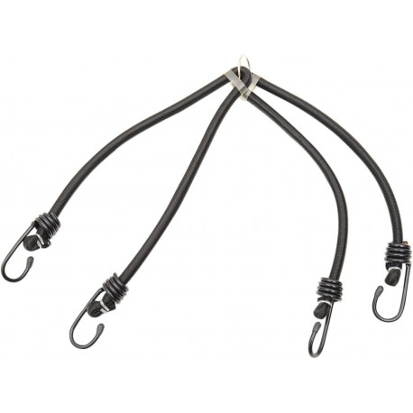 BUNGEE CORD BLK 24"4 HOOK