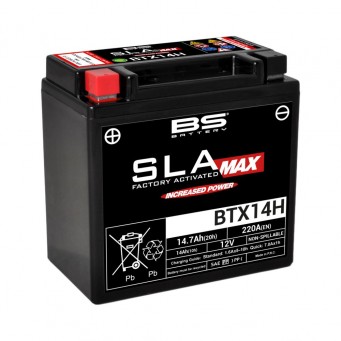BATTERY BS BTX14H SLA-MAX