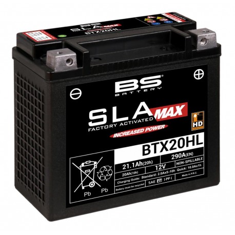 BATTERY BS BTX20HL SLA-MAX
