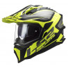 KASK LS2 EXPLORER M701 CZARNO ZOLTY ROZMIAR M