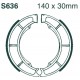 BRAKE SHOE EBC 636