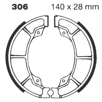 EBC BRAKE SHOE