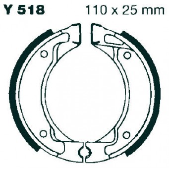 EBC BRAKE SHOE