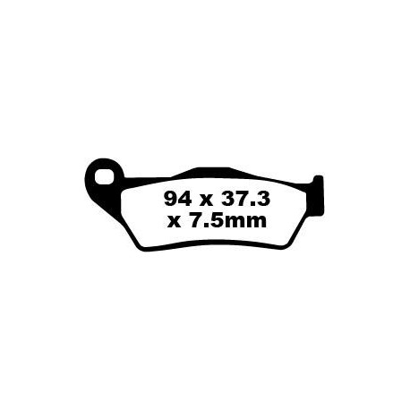 BRAKE PAD EBC FA181TT