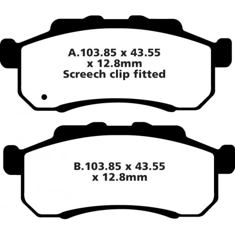 BRAKE PAD EBC FA477