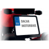 BIKETEC RAMKA DO TABLICY REJESTRACYJNEJ MOTOCYKL/MOTORBIKE KOLOR CZARNY