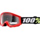 GOGGLE STRAT MINI RD/CL