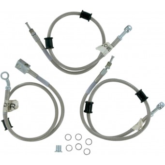 LINE BRAKE FRT TRX450R +3