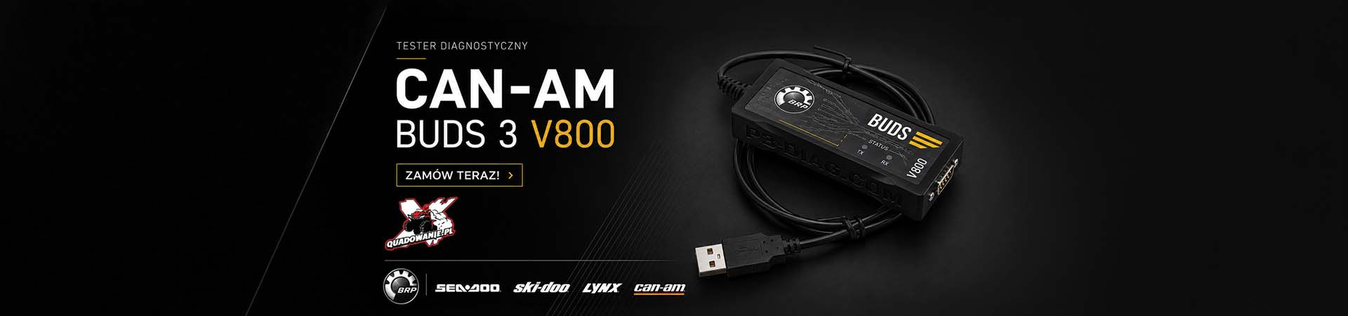TESTER DIAGNOSTYCZNY CAN AM BUDS 3 V800 BEZ LICENCJI